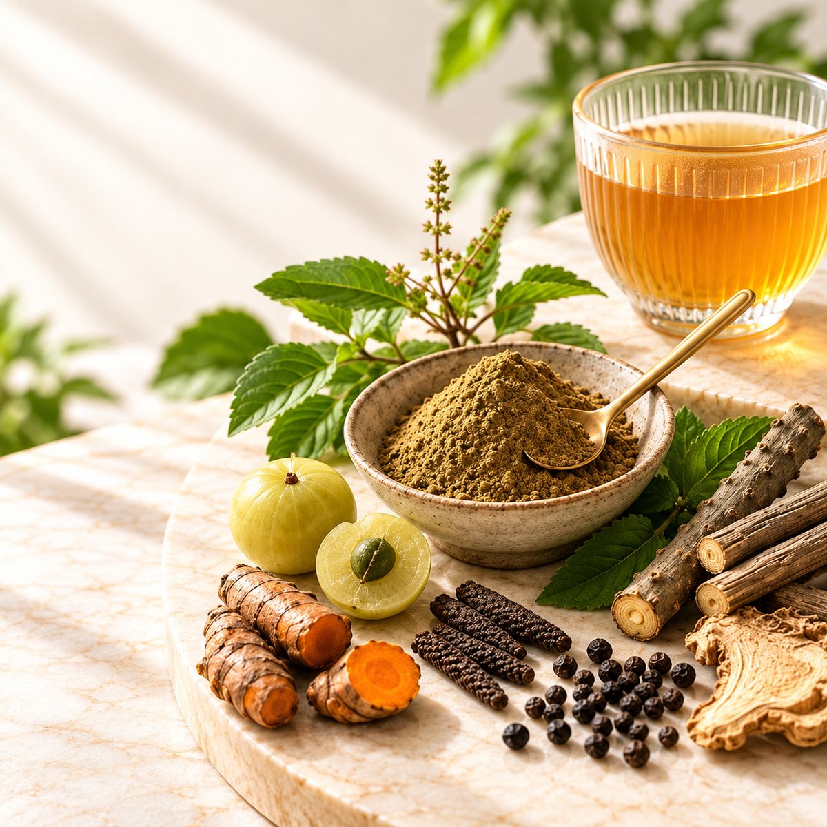 Immunity Support Blend – 12-Herb Ayurvedic Formula